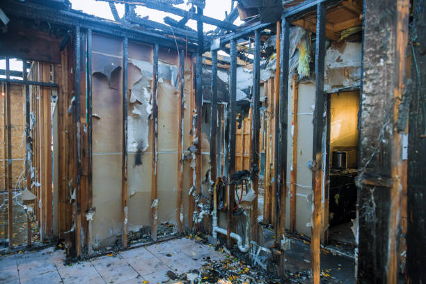 Professional Fire Damage Removal technician working in Little River, SC